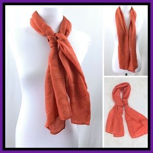 Adiv Rust Colored Scarf